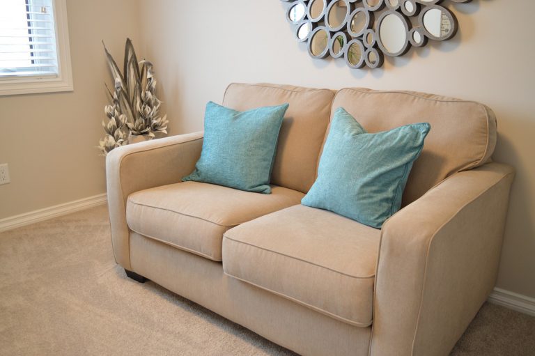 Encuentra un tesoro en uno de los cojines del sillón que compró en un almacén