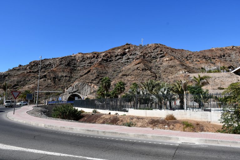 Mogán realiza actuaciones para   contrarrestar los problemas de aguas pluviales en varios puntos