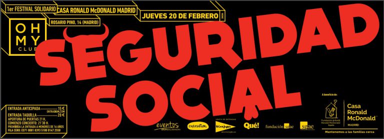FESTIVAL SOLIDARIO con SEGURIDAD SOCIAL