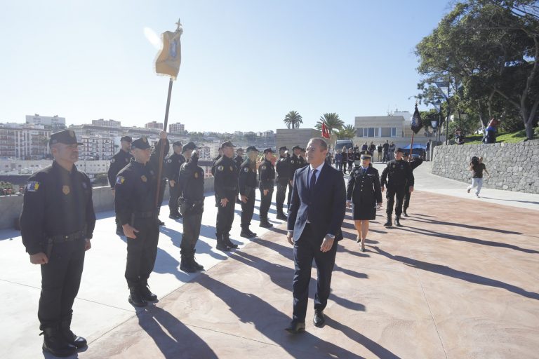 Augusto Hidalgo elogia la “encomiable labor” del Grupo GOIA de la Policía Local en su 15º aniversario