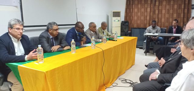 Inauguración Jornadas ULPGC MAcbioIDi en Mauritania. Universidad de Nouakchott