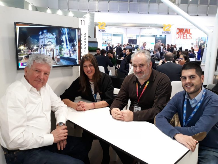 Galdós y los atractivos de Las Palmas de Gran Canaria atraen la atención de la prensa especializada en FITUR 2020