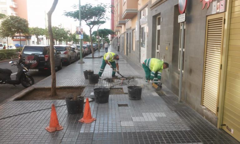 El Ayuntamiento realiza más de 5.000 actuaciones durante el año para conservar las infraestructuras de la ciudad