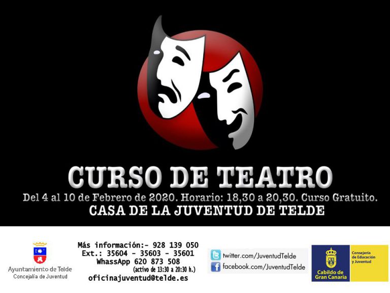 La Casa de la Juventud acoge en febrero cursos de Cine y Teatro   