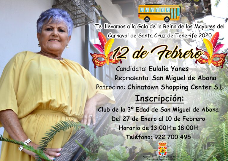 Te llevamos a la Gala de la Reina de la Tercera Edad del Carnaval de Santa Cruz de Tenerife.