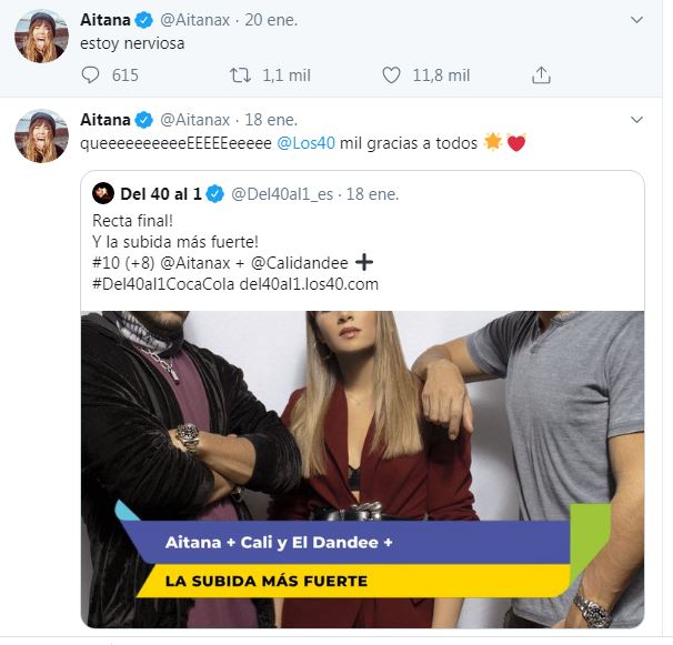 Aitana desvela el motivo de su desaparición de las redes 1 aitana