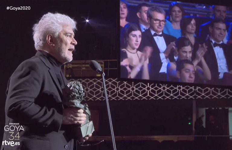 'Dolor y Gloria', gran triunfadora en la noche de los Goya