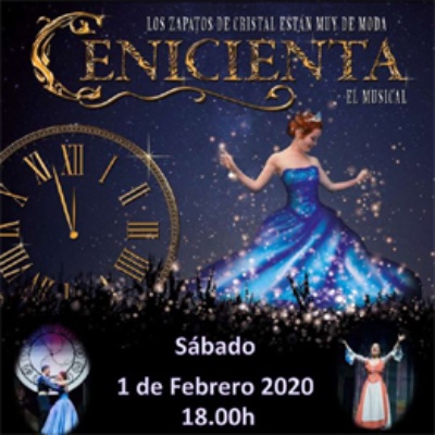 El teatro municipal acoge este sábado el musical infantil ‘Cenicienta, los zapatos de cristal están muy de moda’