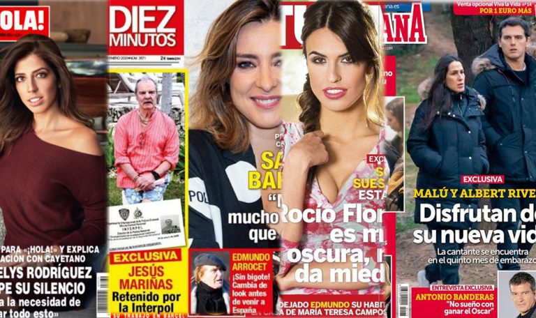 Kiosco rosa: portadas de las revistas del corazón