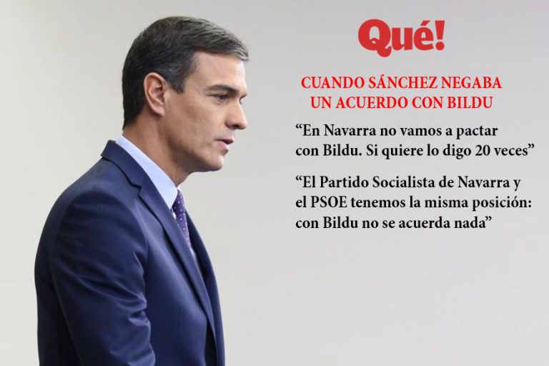 El PSOE pacta con Bildu los presupuestos de Navarra pese a que Sánchez lo negó