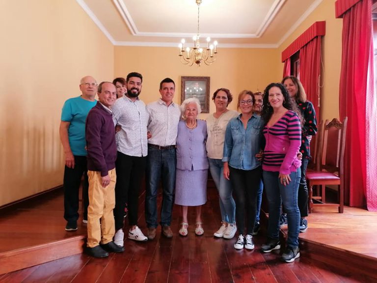 El Ayuntamiento de Agaete, con María Mérida