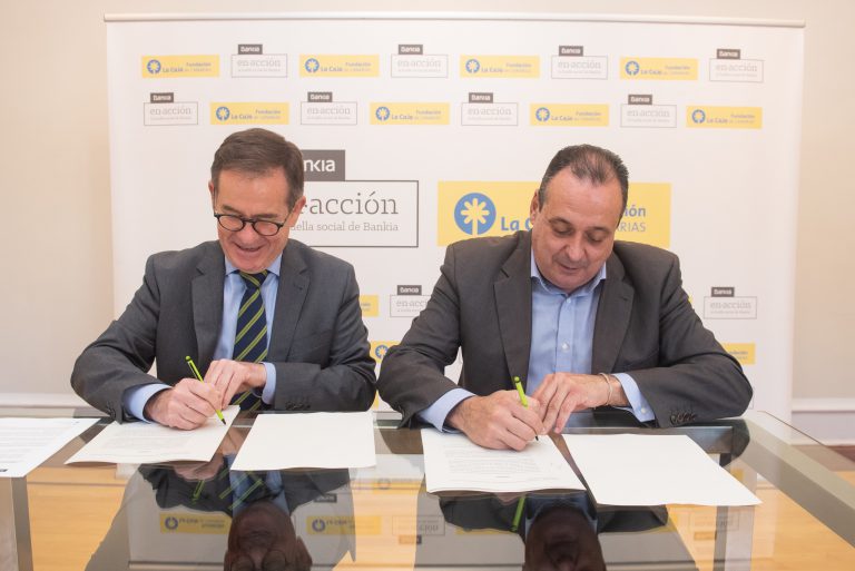 Bankia apoya con 230.000 euros a la Fundación La Caja de Canarias para impulsar proyectos de atención social y medioambiental en las Islas