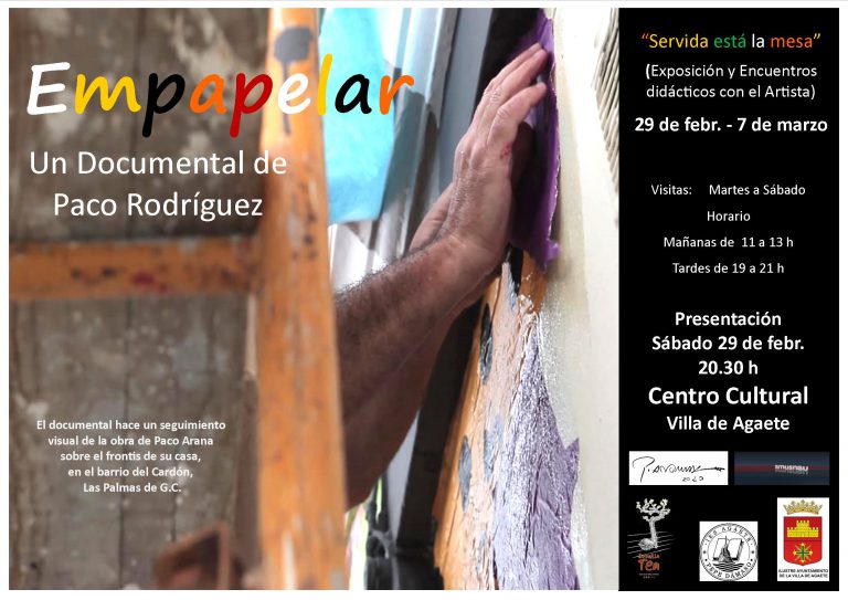 Paco Arana y Paco Rodríguez estrenan en Agaete exposición y documental