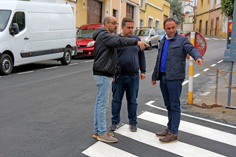 El Ayuntamiento de la Villa de Moya invertirá cerca de 400 mil euros en asfaltado y obras de saneamiento