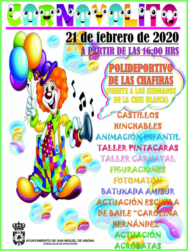 Llega la 3ª edición del CARNAVALITO