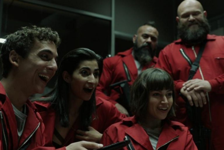Las tomas falsas de la tercera temporada de  ‘La casa de Papel’