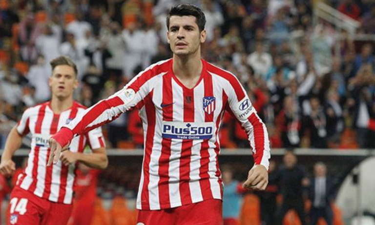 Álvaro Morata se lesiona y es duda para Champions