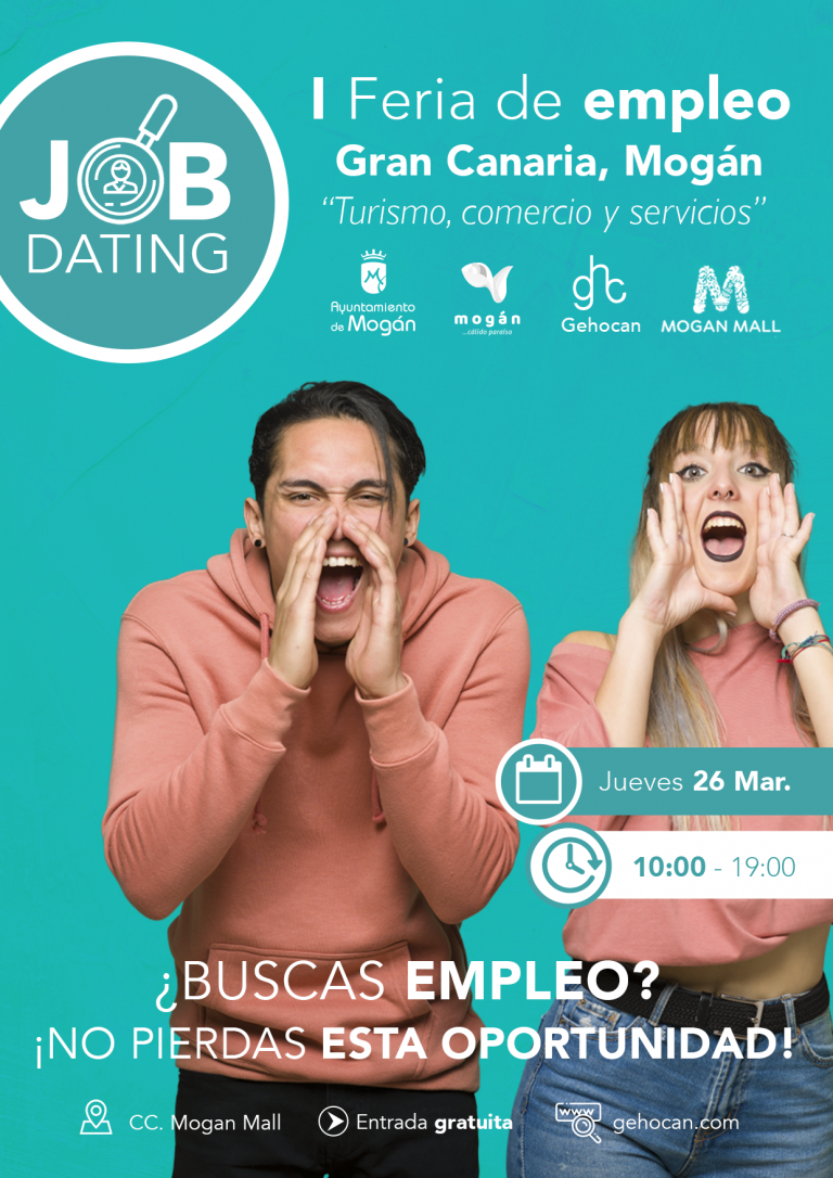 La I Feria de Empleo 'Job Dating' se celebrará en Mogán el 26 de marzo