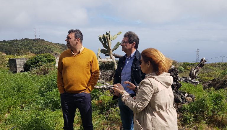 El Cabildo contribuye a desarrollar la Finca de Formación Agroecológica de Tirimaga