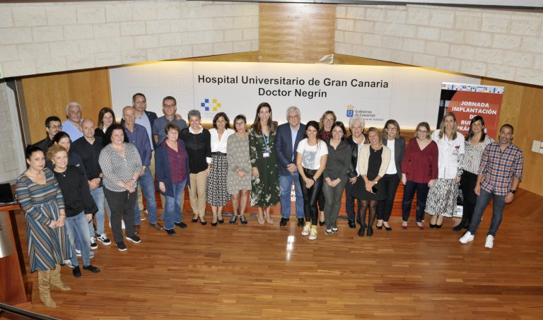 Profesionales de Enfermería participan en el Hospital Dr. Negrín en la I Jornada de Implantación de Buenas Prácticas en Cuidados