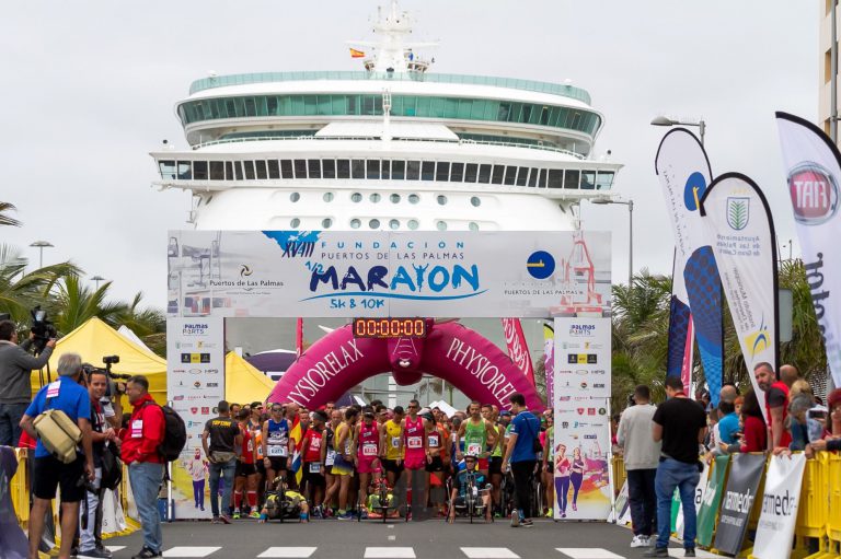Abiertas las inscripciones para la XIX Media Maratón, 10K y 5K Fundación Puertos Las Palmas