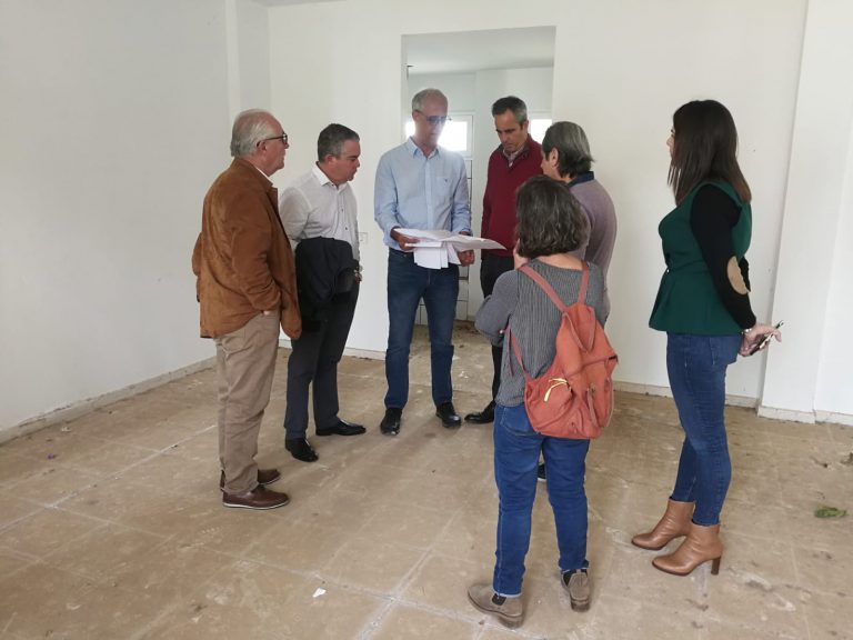 El alcalde de Santa Brígida visita la futura Agencia de Extensión Agraria comarcal