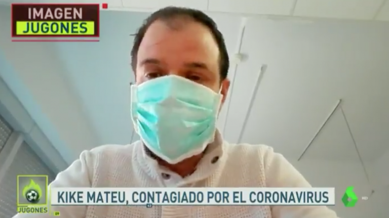 El periodista Kike Mateu, contagiado por el Coronavirus durante su viaje a Milán por la Champions