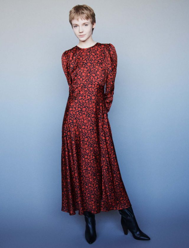 maje vestido letizia