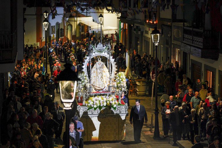 La Villa de Moya celebró la solemnidad de la patrona Nuestra Señora de Candelaria