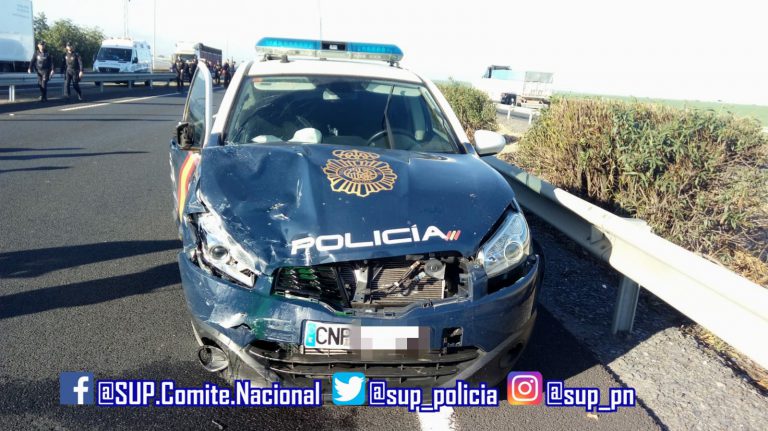 Así fue la peligrosa persecución policial a un conductor que huyó al darle el alto en Huelva