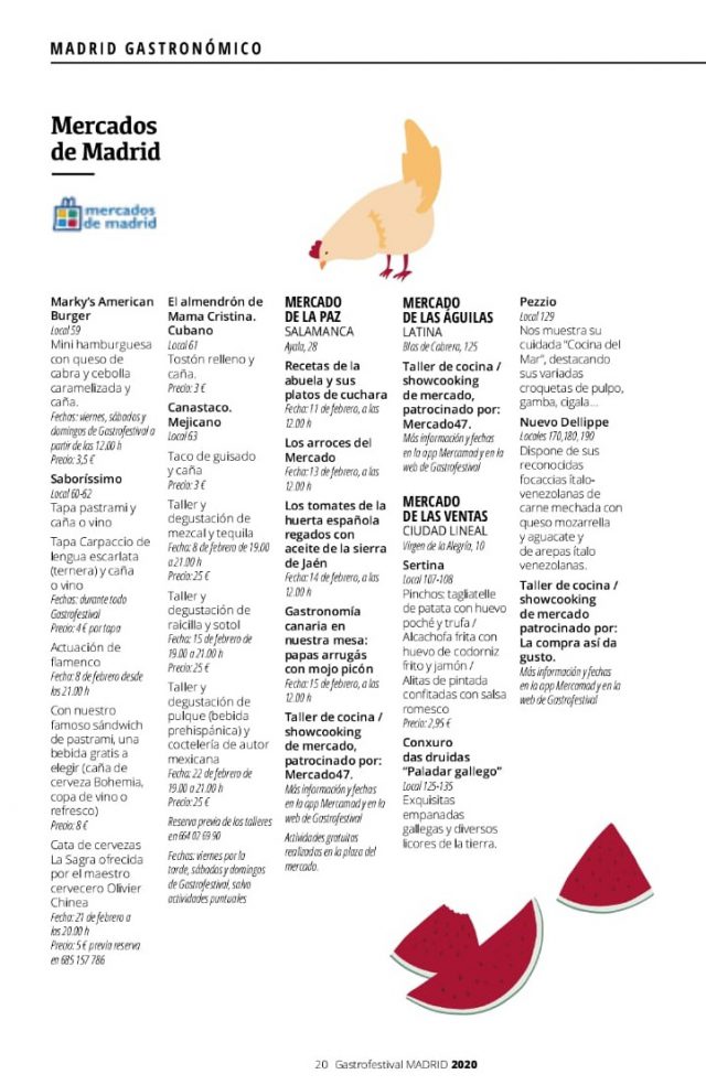 Madrid saborea Canarias en el Gastro Festival 2 programa Gastro Festival Madrid 1