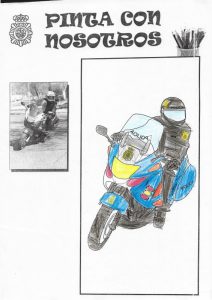 La Policía Nacional habilita un sitio web donde los más pequeños pueden colorear y enviar dibujos 2 221