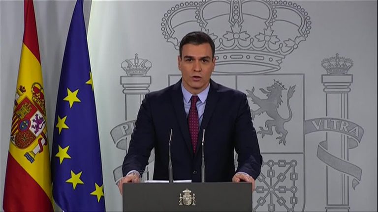 Sánchez inyecta 2.800 millones a las comunidades para hacer frente al coronavirus