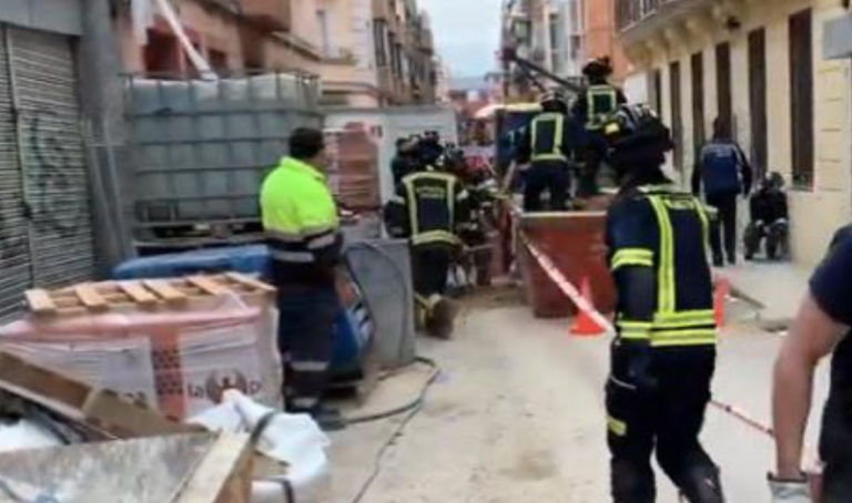 Muere un trabajador sepultado en la construcción de una galería subterránea de Madrid