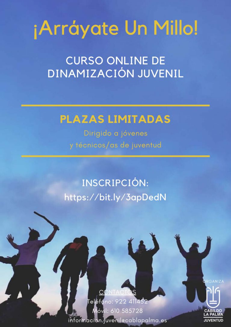 El Cabildo promueve el asociacionismo entre los jóvenes de la isla a través de un curso on line