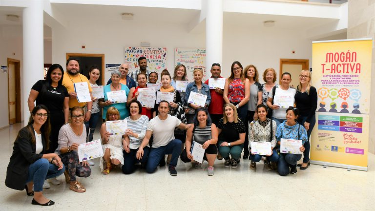 Culmina con éxito el programa de formación y orientación para la búsqueda de empleo 'Mogán T-Activa'
