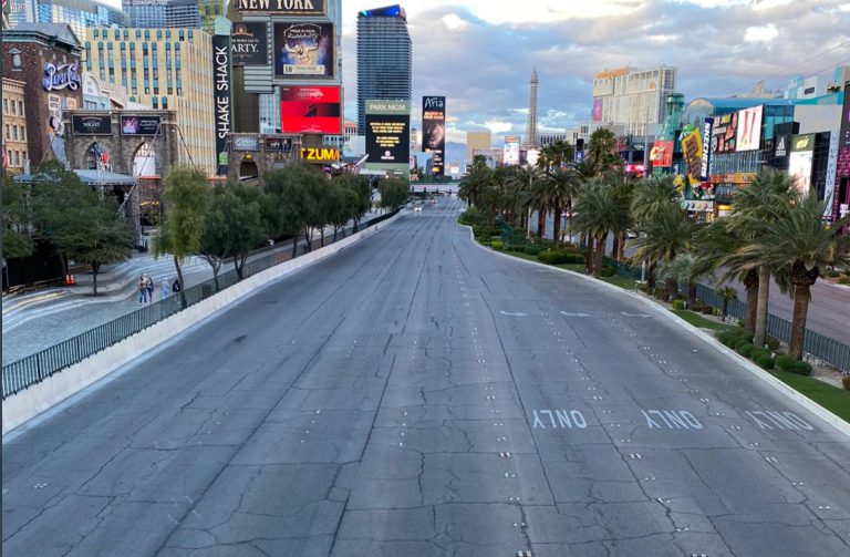 ‘No va más’: Las Vegas cesa su actividad debido a la crisis del COVID-19