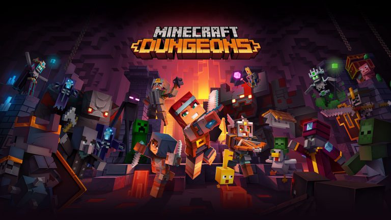 Minecraft Dungeons se retrasa hasta mayo