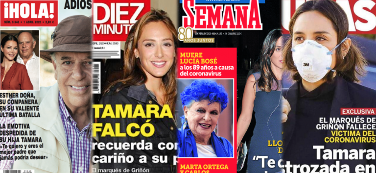 Kiosco rosa: portadas de las revistas del corazón