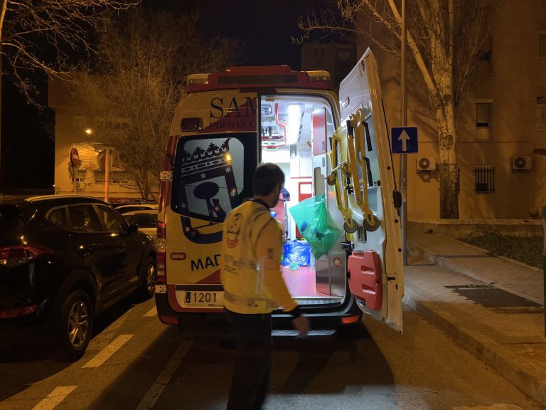 Detenido un hombre de 58 años por matar a golpes a su madre de 87 en Madrid