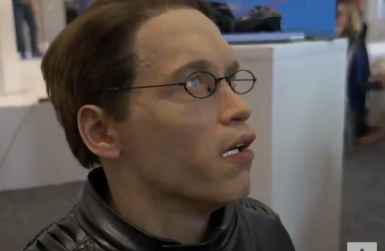 Crean un robot con la cara y la voz de Arnold Schwarzenegger