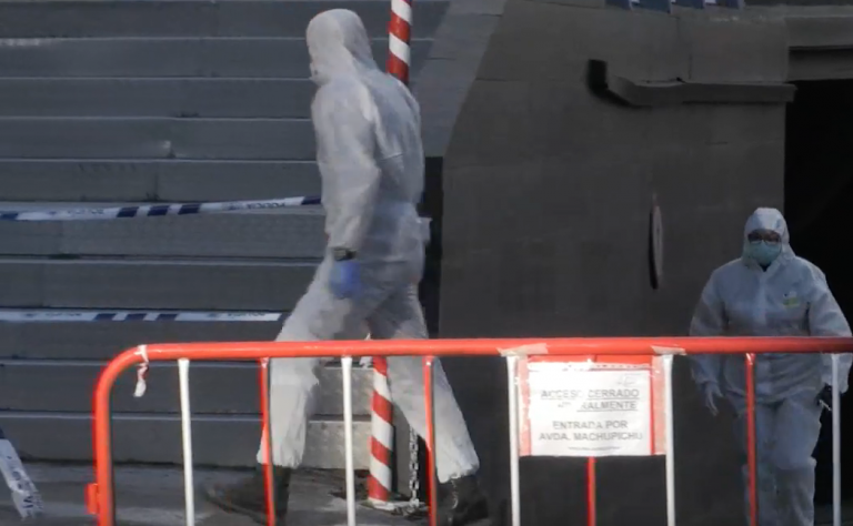 La funeraria municipal de Madrid reanuda el servicio con fallecidos por Covid-19