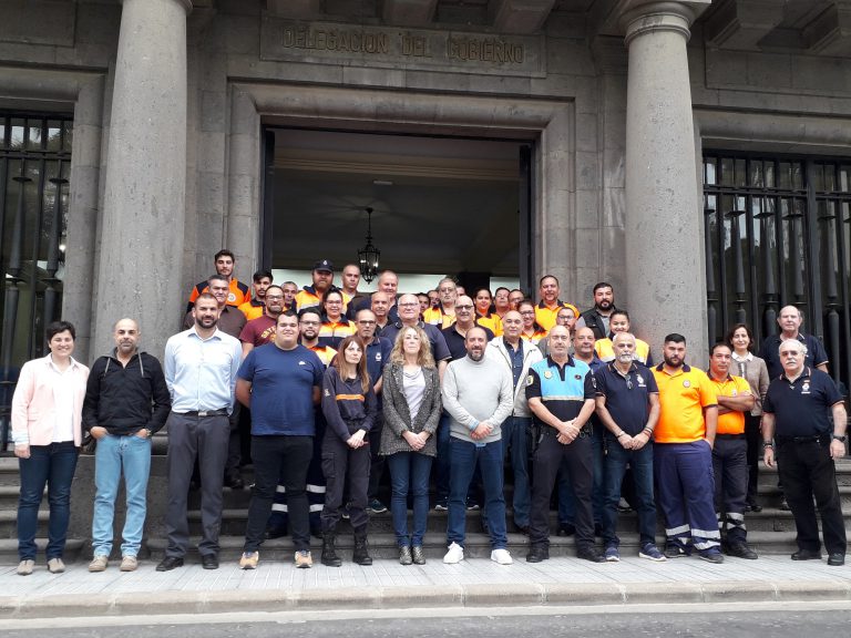 La Delegación del Gobierno apuesta por la formación del voluntariado para incrementar la eficacia de la Protección Civil en emergencias