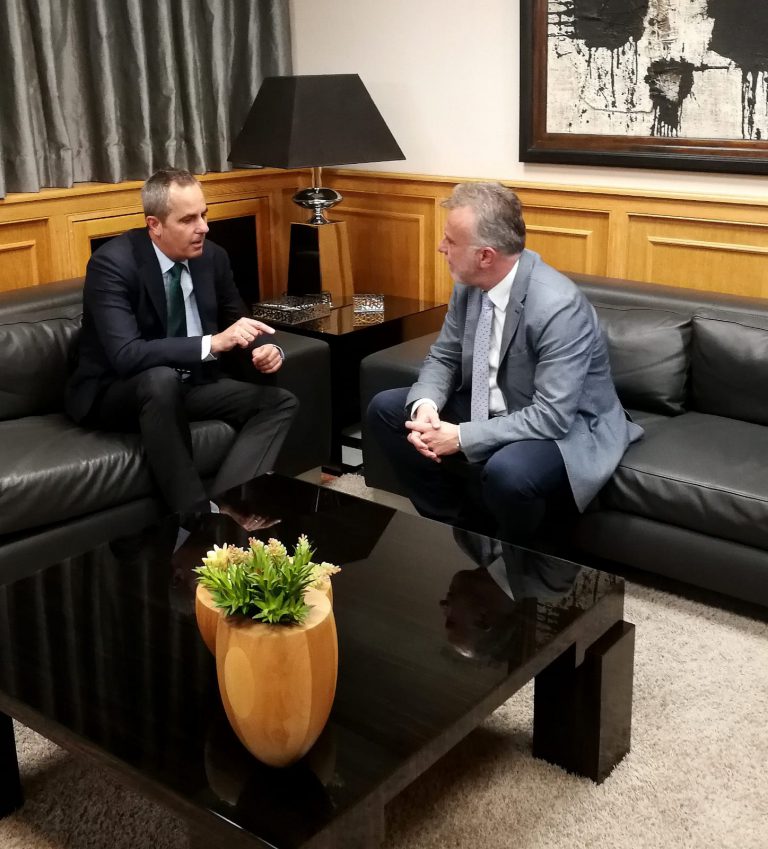 El alcalde de Santa Brígida expone al presidente del Gobierno de Canarias algunos de los principales proyectos para el municipio