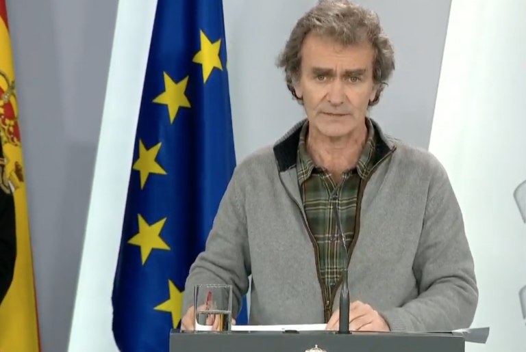 España registra 2.182 muertos (462 más que ayer), 33.089 contagiados y 3.355 recuperados