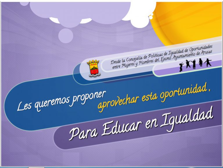 El Ayuntamiento de Arucas elabora una guía para educar en Igualdad y prioriza la atención telefónica del servicio