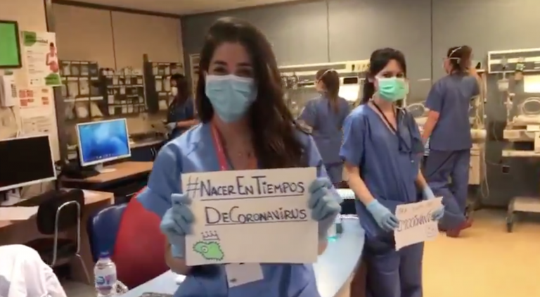 El emocionante mensaje de las matronas a las mujeres que están cerca de dar a luz