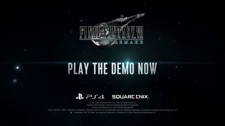 Ya disponible la demo de Final Fantasy VII Remake para Playstation 4