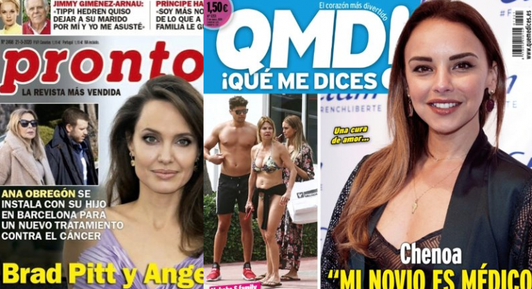 Kiosco rosa: portadas de las revistas del corazón