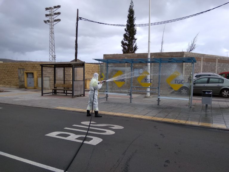 Telde continua implementando medidas contra el coronavirus